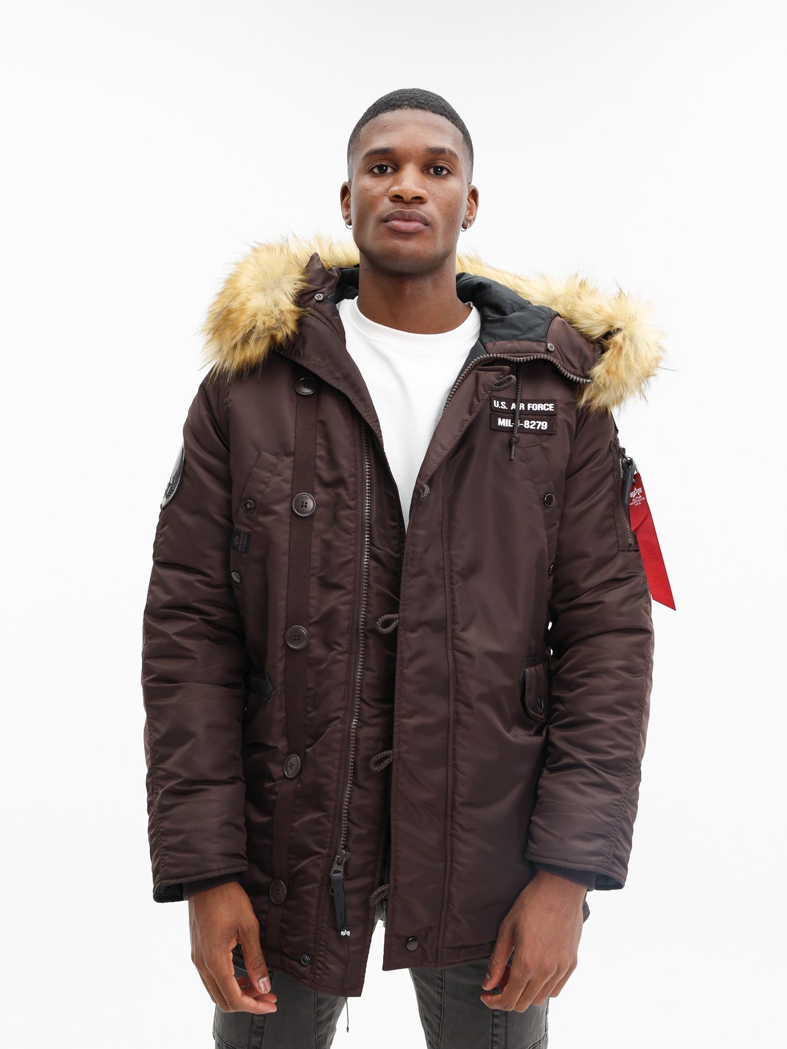 Alpha Jacket N3b Parka Hunter Brown